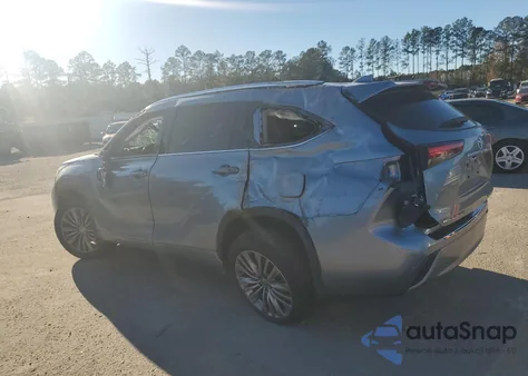 2021 Toyota Highlander Platinum from USA, damaged, VIN 5TDFZRBH0MS072987